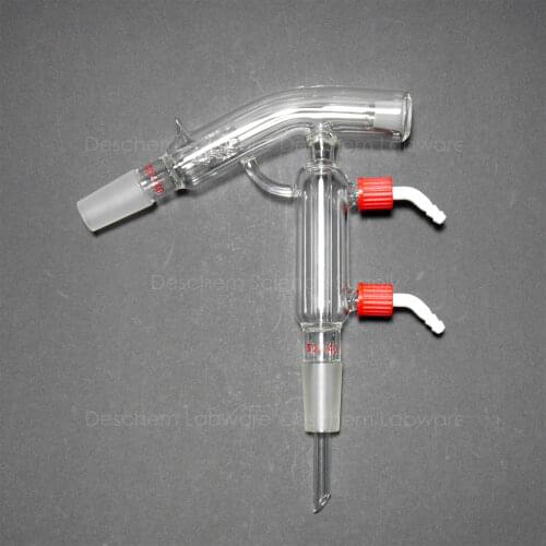 24/40,14/20,Jacket Distillation Head Short Path Condenser,Plastic Hose Adapter