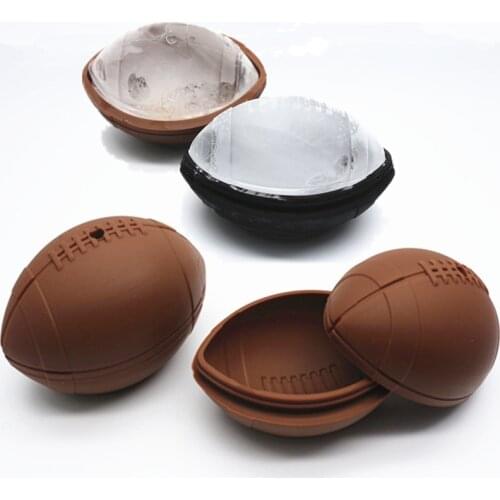 3D Rugby Ice Cube Mold Rugby Silicone Mold Perfect Gift for American Football Fans Football Ice Mold Cake Tray