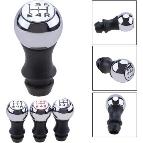 Car 5 Speed Aluminum Gear Stick Shift Knob Shifter Lever