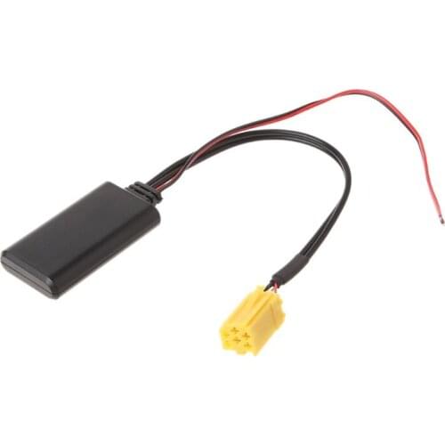 Car bluetooth AUX Adapter Wireless Radio Stereo AUX-IN Cable For Smart ForTwo 451 5351