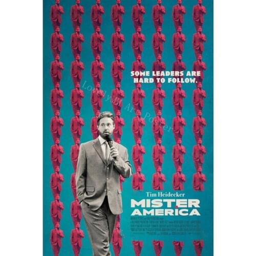 D1070 Mister America Movie Classic Marvellous Silk Fabric Poster Art Decor Indoor Painting Gift