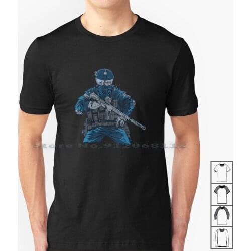 Special Forces Zombie Recon Essential T Shirt 100% Cotton Tactical Penguin Essential Army Special Operations Special Forces
