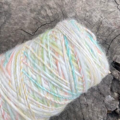 New 500g Super Beautiful Space Dye Mohair Wool Acrylic Iceland Yarn Weave Baby Soft Organic Thick Crochet Knitting Thread X5307