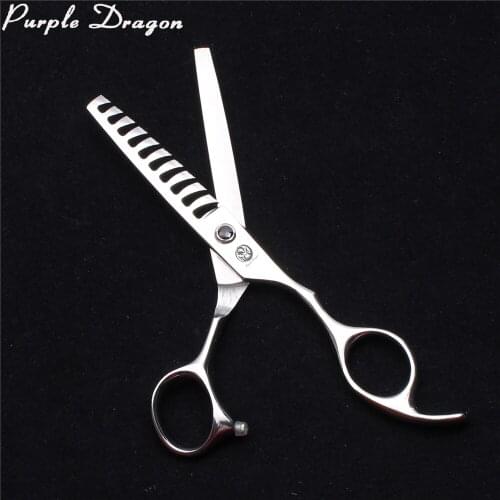 6" 440C Purple Dragon Dog Scissors Straight Shears Thinning Shears Pet Scissors Kit Pet Grooming Scissors Kit Dropshipping Z2000