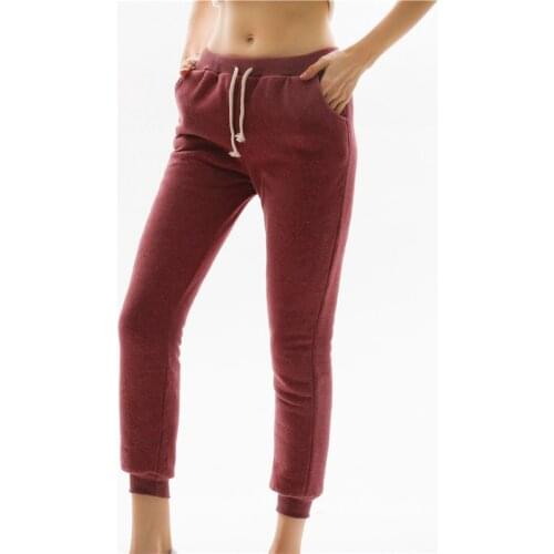 Office Lady Harem Pants Winter Warm Trousers High Waist Stretch Pants Women Casual Thick Loose Fitness Pants