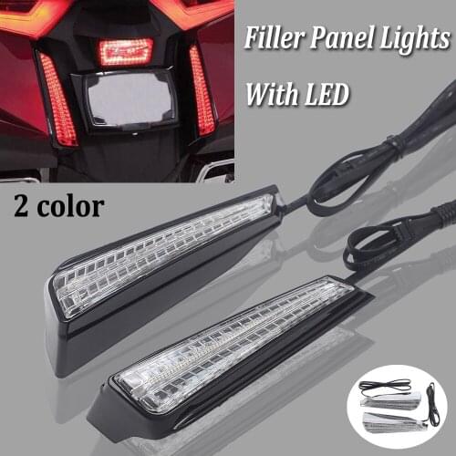 Gold Wing 1800 Motorcycle Turn Signal LED Filler Panel Lights Decorative Lamp For HONDA Goldwing GL 1800 GL1800 F6B 2018-2021