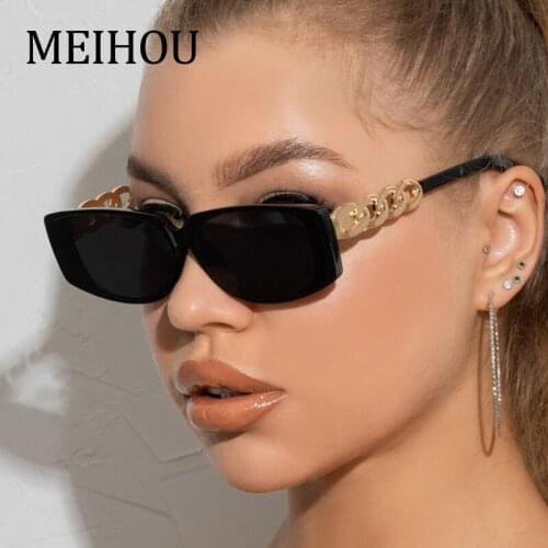 Brand Sunglasses Men Women Black vintage Small Rectangle Summer Traveling Metal Frame Sun Glasses Fashion Unique Oculos