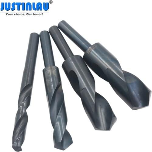 JUSTINLAU HSS 4241 High Speed Steel Twist Drill Bit Black 1/2 Straight Shank 17/17.5/18/18.5/19/19.5/20/20.5mm