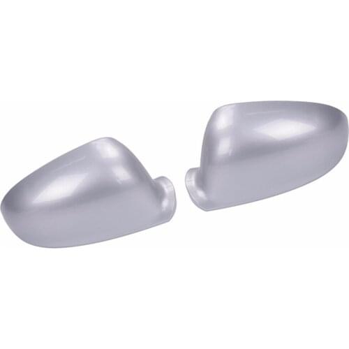 1K0857537/8 Pair Car Silver / Matte Black / Chrome Rearview Mirror Cover For VW Jetta Golf MK5 Passat 2006-2010
