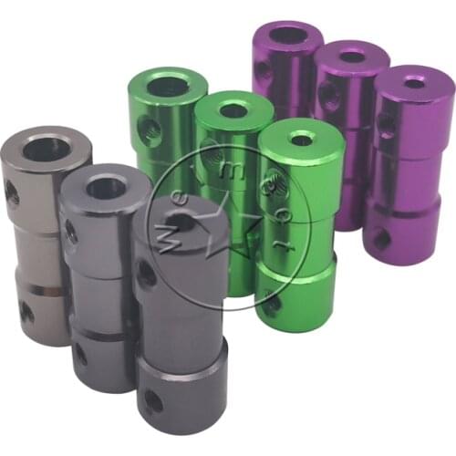 2.3mm/3mm/3.17mm/4mm/5mm Aluminum Shaft Coupler Rigid Coupling Motor Drive Connector Sleeve