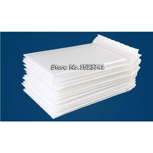 50pcs 13 x 17cm + 4cm White Bubble Envelope Bubble Film Bag Pearl Film Envelope Shock Bag