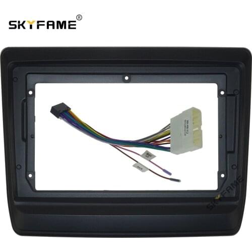 SKYFAME Car Frame Cable For ISUZU D-MAX 2019 Screen Audio Dash Panel Frame Fascia