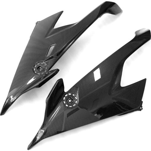 Gloss 100% Twill Weave for BMW S1000RR S 1000RR S1000 RR Carbon Fiber Motorcycle Side Fairing Side Panel 2019 2020