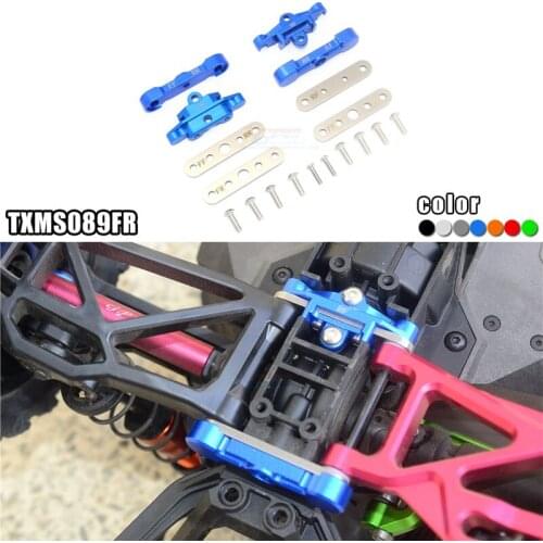 RC Car Parts 1/10 MAXX Bigfoot Upgrade modified Accessories Metal aluminum alloy Front Rear Lower Swing Suspension arms