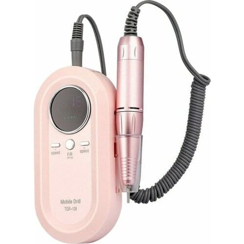 Pen Type Electric Nail Remover Portable Electric Nail Drill Machine File Manicure Cordless Rechargeable Nail Polisher
