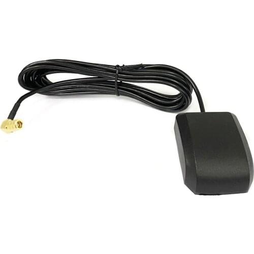 GPS active Antenna Navigator aerial With SMB female right angle Connector 3M cable NEW