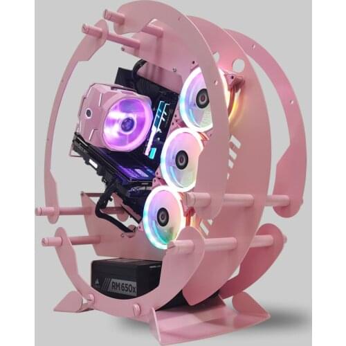 Pink theme i7 10700 k/i9 10900 k/RTX 3060 3080 ti esports game computer host