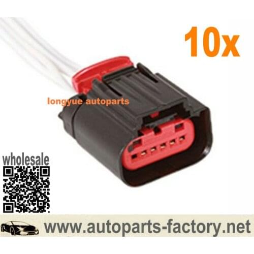 Longyue 10pcs 5 wire Throttle Actuator Connector for ACDelco GM Original Equipment PT2706