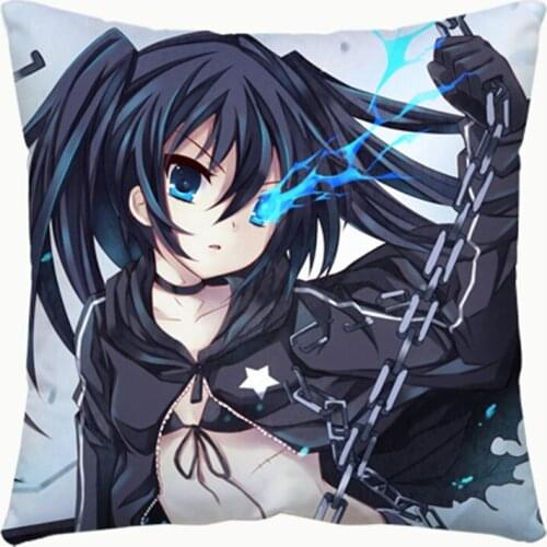 Cartoon Shakugan No Shana Anime Black Rock Shooter customize Square Pillow