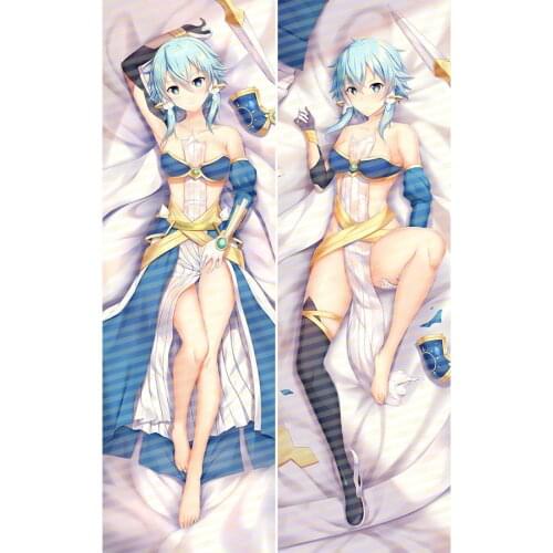 Cirnos Store Original sword art online alicization Goddess of Sun Solus sinon SAO pillow cover Dakimakura