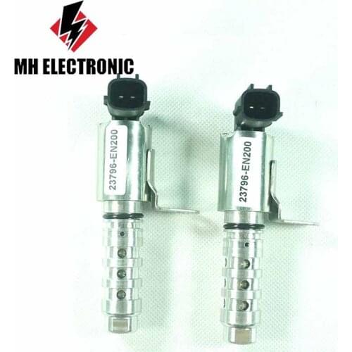 MH Electronic 2pcs/lot Variable Valve Timing-Control Solenoid for Nissan Qashqai Juke NV200 Tiida Versa 23796-EN200 23796EN200