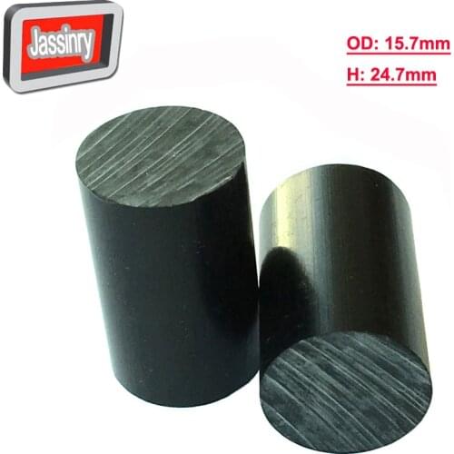 Free shipping Solid core Black Pool Punch and Jump cue ferrules professional Billiards Juma Cue tubes Billiard accessories