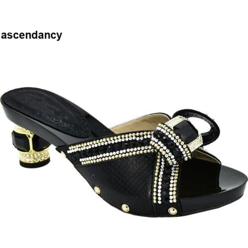 New High Quality Designer Shoe Women Luxury 2020 Italian In Women High Quality African Wedding Shoes Plus Size Shoes Women Heel
