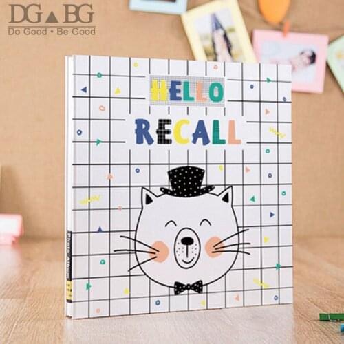 Self-priming Magnetic Dust-Free Air-Free Glue Free and Waterproof Hand Made DIY Albums Holds Album Customizable Kitten Gift