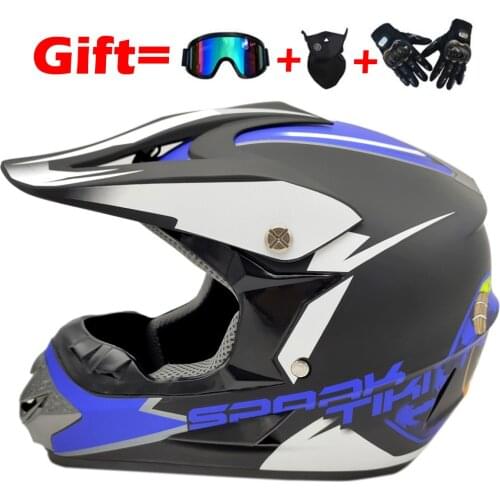 Off Road Helmet Motocross Motorcycle ATV Dirt Bike Downhill MTB DH Racing Helmets for Kid DOT
