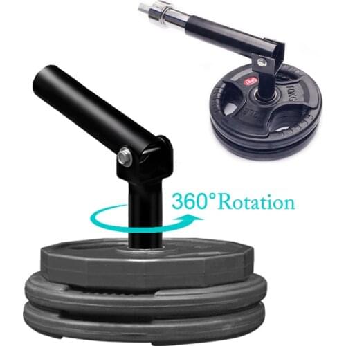 Fitness Barbell Plates Back Workout Post Inser Metal Landmine T-Bar Row Attachment for Home Gym Deadlift Weight Lifting Training