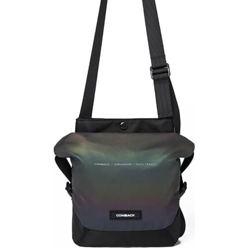 PUPIL TRAVEL & Comback & Enshadower Reflective Shoulder Bag Techwear Accessories Assault Pack Punk Streetwear