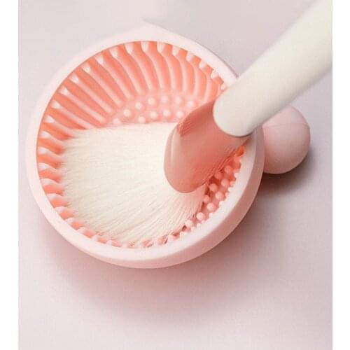Silicone Makeup Brush Cleaner Foundation Makeup Brush Scrubber Board Pad Make Up Washing Brush Gel Cleaning Mat Hand Tool