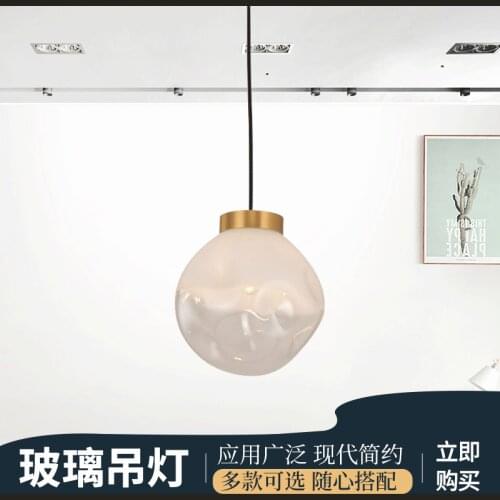 Modern crystal glass ball chandelier ceiling crystal hanging lamp led wall moon lamp lustres luzes de teto lamparas de techo