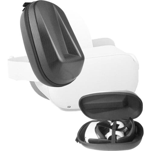 PU EVA Travel Storage Bag For Oculus Quest 2 VR Headset Portable Hard Carrying Case VR Headset Glasses Controllers Accessories