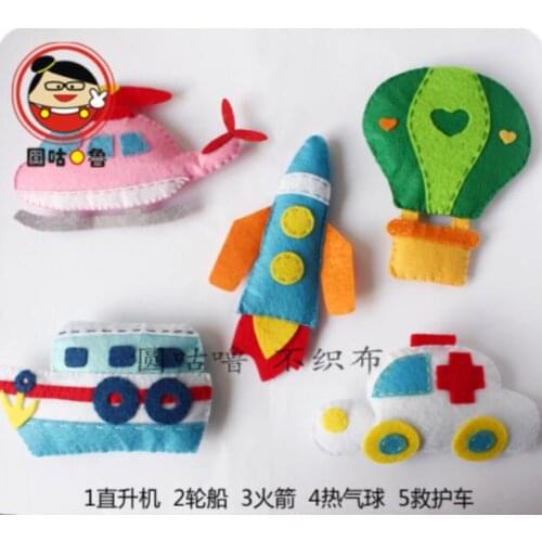 Vehicle Fabric Felt kit Non-woven cloth Craft DIY Sewing set Felt Handwork Material DIY needlework supplies