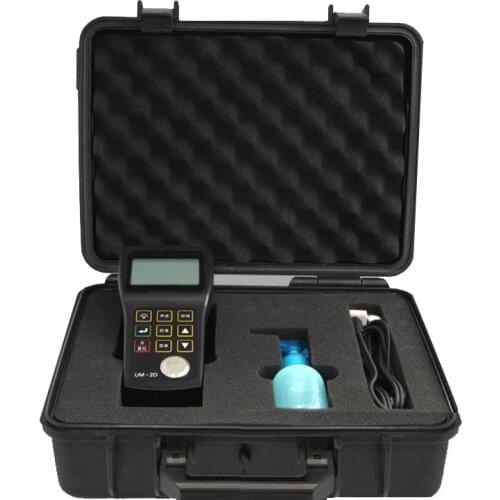 UM-2D Ultrasonic Penetrating Coating/Paint Thickness Gauge Measuring Range 0.8mm~300mm Pulse/Echo 2 Modes Switched