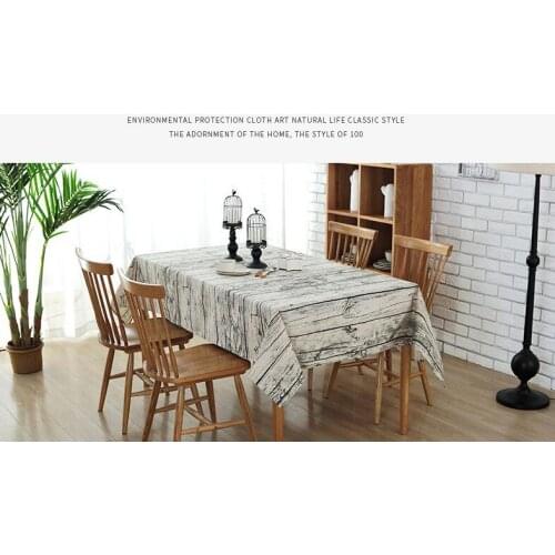 Льняные скатерти на стол Woncoomody China At AliExpress