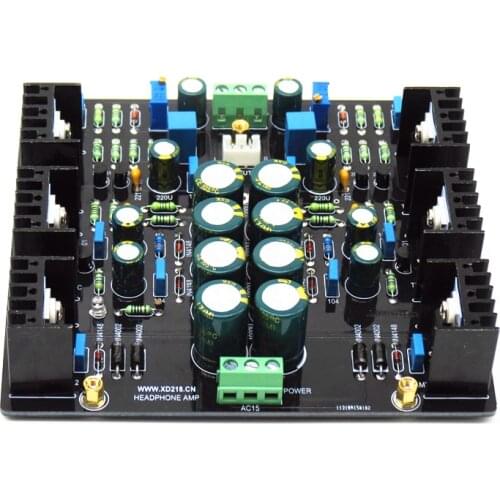 XD JLH Dual Channel Single Ended 1969 Class A AMP HiFi Preamplifier Board