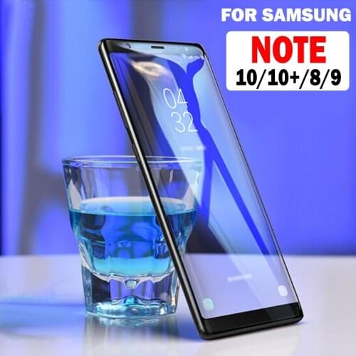 3d For samsung galaxy note 10 tempered glass sansumg note8 8 9 10 pro screen protector glaxay 10pro protective film not note10