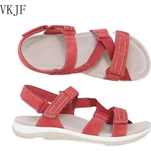 Plus Size Womens Shoes Summer 2021 Comfort Casual Sport Sandals Women Beach Wedge Sandals Women Platform Sandals Roman Sandals