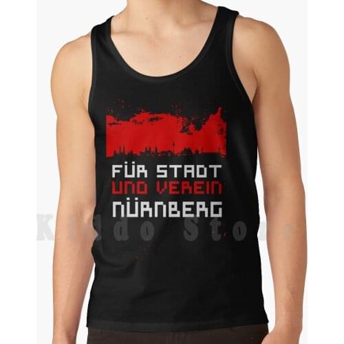 Nurnberg Stadt Ultras , Hooligans Germany Tank Tops Vest 100% Cotton Nurnberg Nurnberg Ultras Nurnberg Hooligans