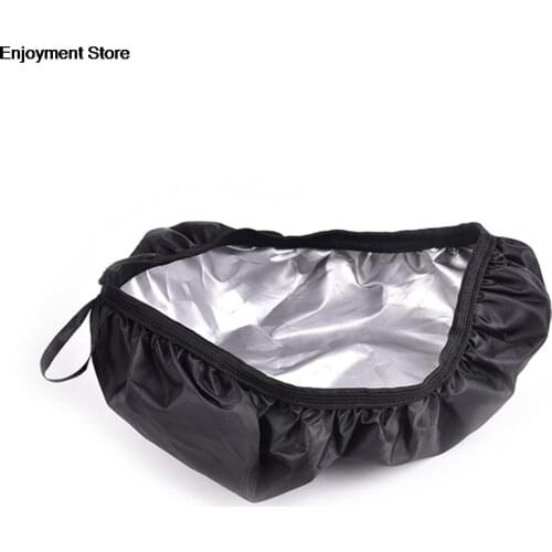 1PC Bicycle Saddles Protective Coverings Waterproof Bike Seat Pack Front Tube Bag Saddle Pannier Rear Rain Cover