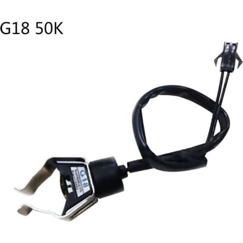 10K 50K G12 G18 Wall Mounted Tube Clamp Type NTC Temperature Sensor Probe Head High Accuracy 19QB