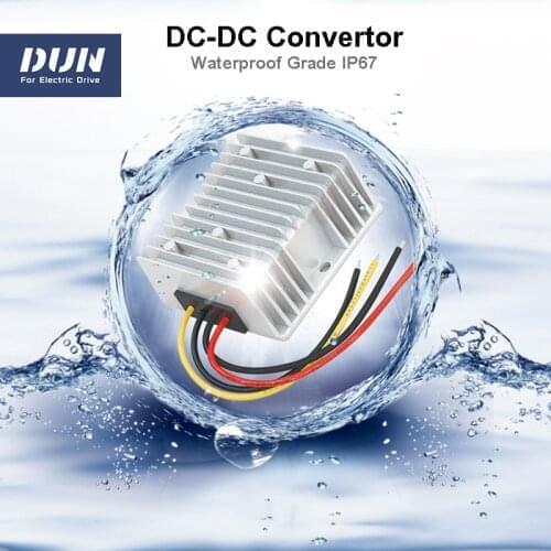 48V 60V 72V to 12V 120W 10A Waterproof DC Convertor For Electric Bicycle Light Speaker