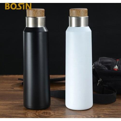 500ml Drink Water Bottle Creative Container Skinny Tumbler Sublimation Sports Mug Insulated Stainless Steel Cup For Gift