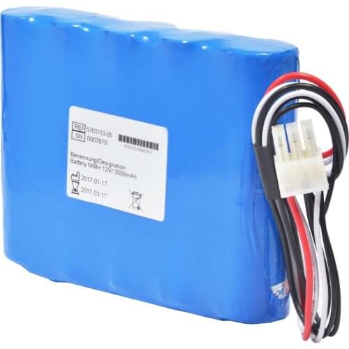 Tops 3000mAh News Electrocardiogram machine battery for drager 5703153-05 5703153-04 OM11759 02271 5703153 Carina NIV