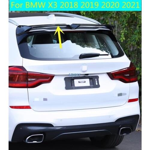 Rear Lid Car Spoiler Trunk Wing For BMW X3 G01 2018 2019 2020 2021 Plastic Material Colored Boot Roof Spoiler Wing