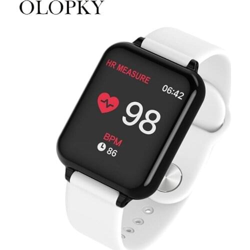 B57 Smart Watch Waterproof Fitness tracker Blood pressure Heart Rate Monitor Bluetooth Smartwatch Men Woman Smart Bracelet Men