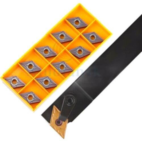 1pc MDFNR2020K15 MDFNR2525M15 Finishing external turning toolholder Entering angle 91°+DNMG1504 Carbide CNC lathe turning insert