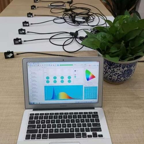 MultiChannel Mini Spectrometer PPFD umol/m2/s PAR Meter 350-800nm HPCS300P
